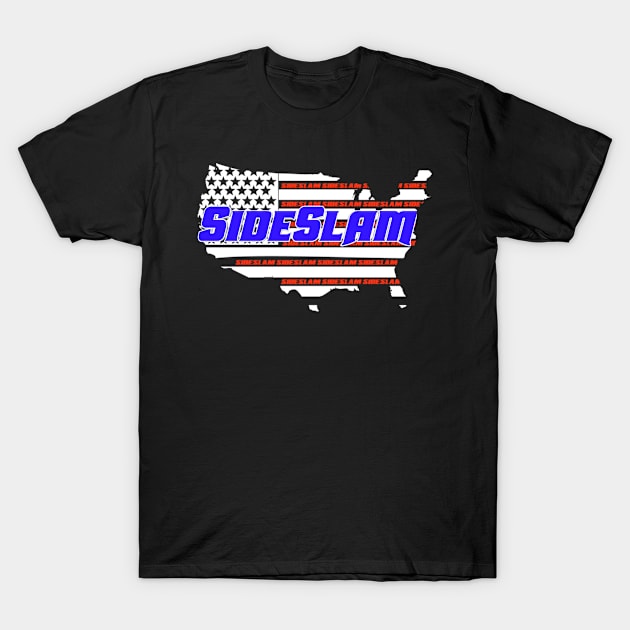 SS AMERICA BLK T-Shirt by TankByDesign